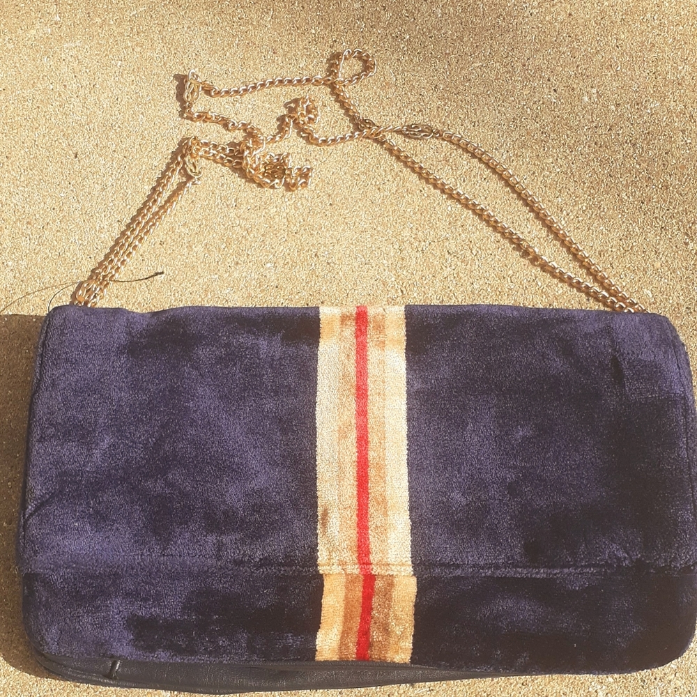 Vintage Made In Italy Velvet Purse